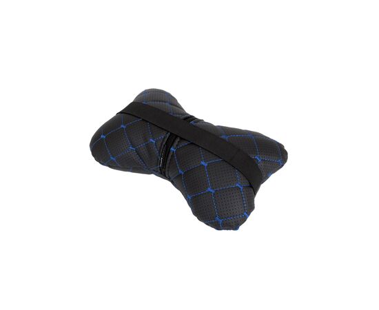 Подушка EVAtech ECO 27х16 см чорна з синьою ниткою (SPCRBL), изображение 6 Подушка EVAtech ECO 27х16 см чорна з синьою ниткою (SPCRBL), изображение 6