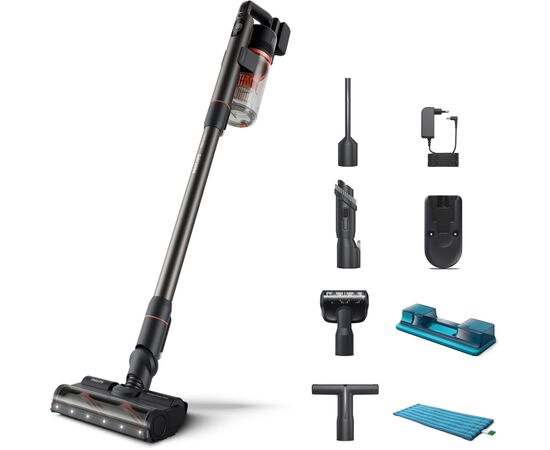 Пилосос Philips безпровідний Aqua Plus, 7000 Series, конт пил -0.6л, автон. робота д (XC7055/01)
