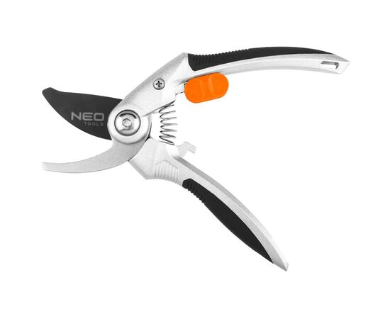 Секатор Neo Tools плоскостной, d реза 20мм, 210мм, 228г (15-212), изображение 2 Секатор Neo Tools плоскостной, d реза 20мм, 210мм, 228г (15-212), изображение 2