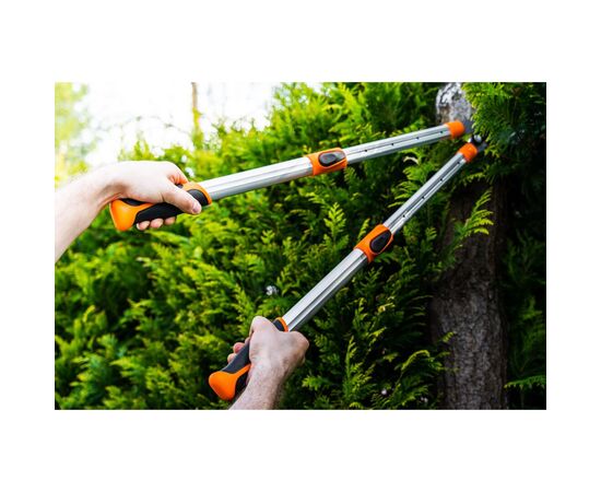 Секатор Neo Tools контактний, d різу 42мм, телескопічний 670-970мм, 1375г (15-254), зображення 4 Секатор Neo Tools контактний, d різу 42мм, телескопічний 670-970мм, 1375г (15-254), зображення 4