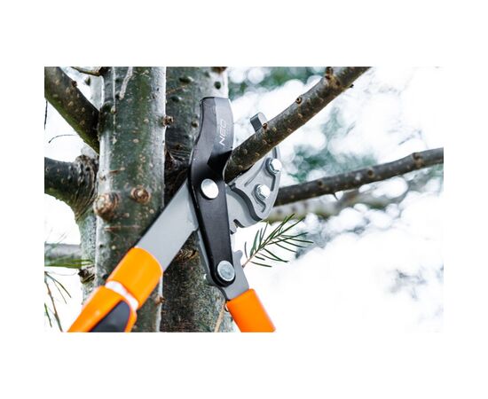 Секатор Neo Tools контактний, d різу 42мм, телескопічний 670-970мм, 1375г (15-254), зображення 5 Секатор Neo Tools контактний, d різу 42мм, телескопічний 670-970мм, 1375г (15-254), зображення 5