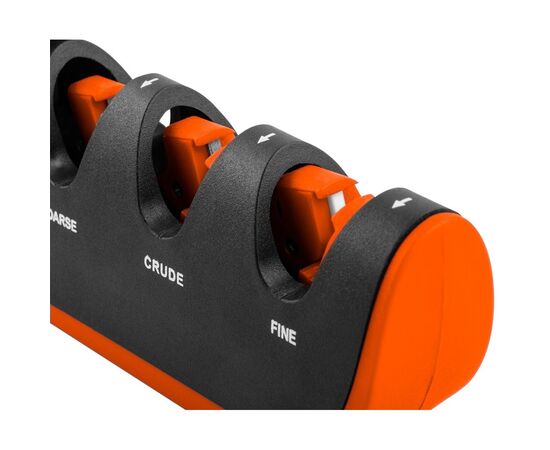 Точилка для ножей Neo Tools 3 етапи заточування, алмаз, карбід вольфраму та кераміка, (56-050), изображение 3 Точилка для ножей Neo Tools 3 етапи заточування, алмаз, карбід вольфраму та кераміка, (56-050), изображение 3