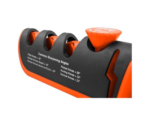 Точилка для ножей Neo Tools 3 етапи заточування, алмаз, карбід вольфраму та кераміка, (56-050), изображение 6 Точилка для ножей Neo Tools 3 етапи заточування, алмаз, карбід вольфраму та кераміка, (56-050), изображение 6