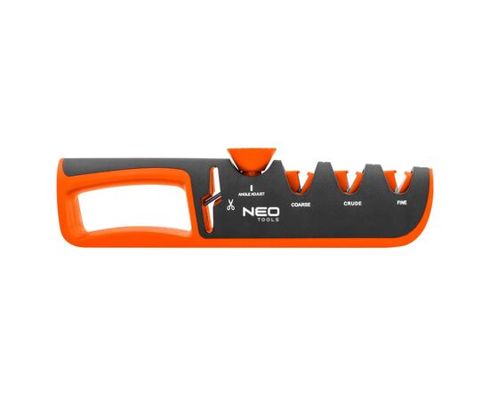 Точилка для ножей Neo Tools 3 етапи заточування, алмаз, карбід вольфраму та кераміка, (56-050), изображение 7 Точилка для ножей Neo Tools 3 етапи заточування, алмаз, карбід вольфраму та кераміка, (56-050), изображение 7