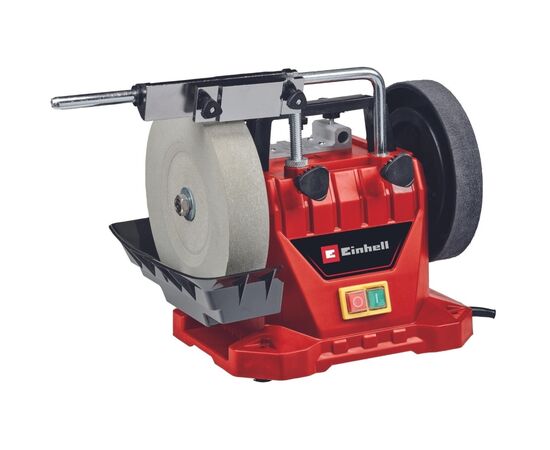 Точильный станок Einhell TC-WG 200, влажной заточки, 125Вт диск 200х32мм, кожаный диск 180х30мм (4418008)
