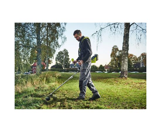 Триммер садовый Ryobi Max Power RY36BCX30A-0 36В, 30/40см нож/леска, ремни Vertebrae 4.7кг (без АКБ и ЗУ) (5133005476), изображение 2 Триммер садовый Ryobi Max Power RY36BCX30A-0 36В, 30/40см нож/леска, ремни Vertebrae 4.7кг (без АКБ и ЗУ) (5133005476), изображение 2