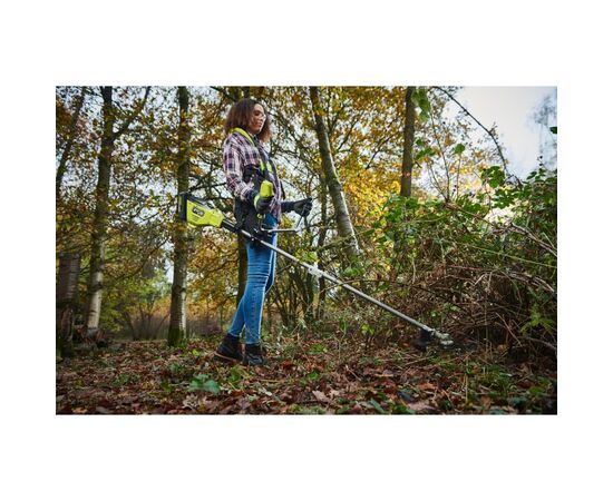 Триммер садовый Ryobi Max Power RY36BCX30A-0 36В, 30/40см нож/леска, ремни Vertebrae 4.7кг (без АКБ и ЗУ) (5133005476), изображение 5 Триммер садовый Ryobi Max Power RY36BCX30A-0 36В, 30/40см нож/леска, ремни Vertebrae 4.7кг (без АКБ и ЗУ) (5133005476), изображение 5