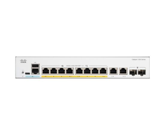 Коммутатор сетевой Cisco C1300-8T-E-2G, изображение 3 Коммутатор сетевой Cisco C1300-8T-E-2G, изображение 3