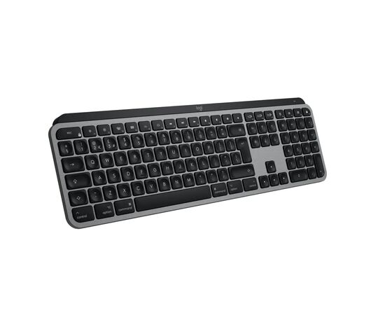 Клавиатура Logitech MX Keys S для MAC Bluetooth/Wireless UA Space Grey (920-011637), изображение 2 Клавиатура Logitech MX Keys S для MAC Bluetooth/Wireless UA Space Grey (920-011637), изображение 2