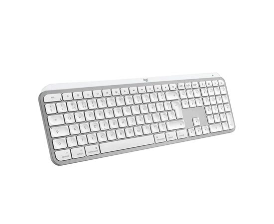 Клавиатура Logitech MX Keys S для MAC Bluetooth/Wireless UA Pale Grey (920-011638), изображение 2 Клавиатура Logitech MX Keys S для MAC Bluetooth/Wireless UA Pale Grey (920-011638), изображение 2