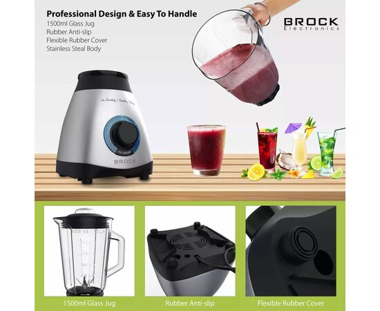 Блендер Brock BL 1502 SS, изображение 6 Блендер Brock BL 1502 SS, изображение 6