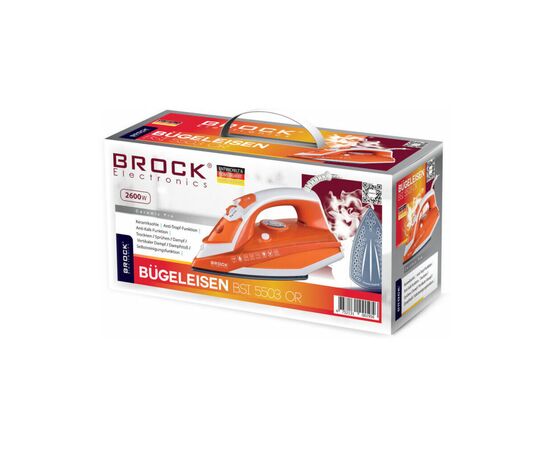 Утюг Brock BSI 5503 OR, изображение 2 Утюг Brock BSI 5503 OR, изображение 2