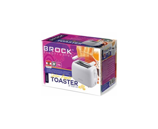 Тостер Brock BT 1008 WH, изображение 2 Тостер Brock BT 1008 WH, изображение 2