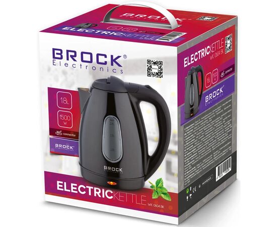Электрочайник Brock WK 0604 BK, изображение 2 Электрочайник Brock WK 0604 BK, изображение 2
