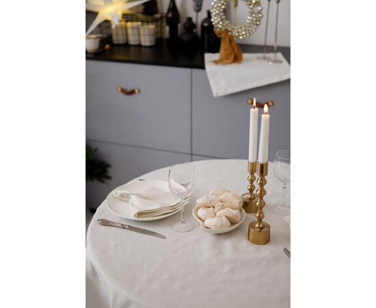 Скатерть Прованс праздничная круглая Жемчужина White Dх180 (037608), изображение 11 Скатерть Прованс праздничная круглая Жемчужина White Dх180 (037608), изображение 11