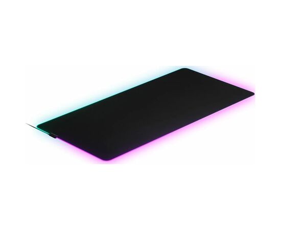 Коврик для мышки SteelSeries QcK Prism Cloth 3XL Etail RGB Black (63512), изображение 2 Коврик для мышки SteelSeries QcK Prism Cloth 3XL Etail RGB Black (63512), изображение 2