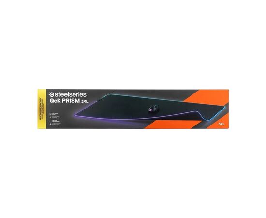 Коврик для мышки SteelSeries QcK Prism Cloth 3XL Etail RGB Black (63512), изображение 5 Коврик для мышки SteelSeries QcK Prism Cloth 3XL Etail RGB Black (63512), изображение 5