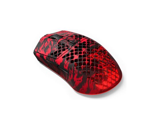 Мишка SteelSeries Aerox 3 Bluetooth RGB Faze Clan Edition Red (62609), зображення 3 Мишка SteelSeries Aerox 3 Bluetooth RGB Faze Clan Edition Red (62609), зображення 3