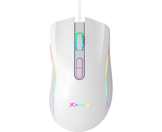 Мышка Xtrike ME GM-314 RGB USB White (GM-314WH)