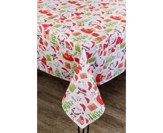 Скатерть Прованс Санта на белом 120х140 см (035781), изображение 3 Скатерть Прованс Санта на белом 120х140 см (035781), изображение 3