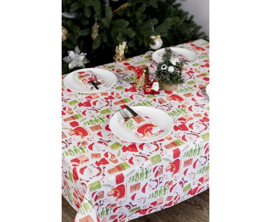 Скатерть Прованс Санта на белом 120х140 см (035781), изображение 4 Скатерть Прованс Санта на белом 120х140 см (035781), изображение 4