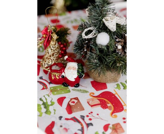 Скатерть Прованс Санта на белом 120х140 см (035781), изображение 9 Скатерть Прованс Санта на белом 120х140 см (035781), изображение 9