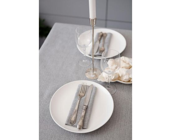 Скатерть Прованс праздничная Жемчужина Silver 132х120 см (037590), изображение 4 Скатерть Прованс праздничная Жемчужина Silver 132х120 см (037590), изображение 4