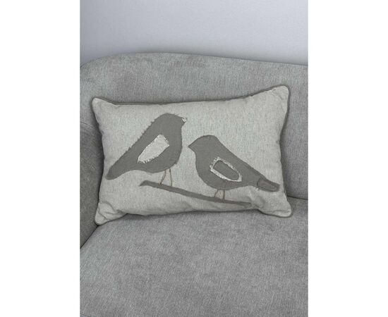 Подушка Прованс декоративная Пара птичек 40х60 см (033318), изображение 3 Подушка Прованс декоративная Пара птичек 40х60 см (033318), изображение 3