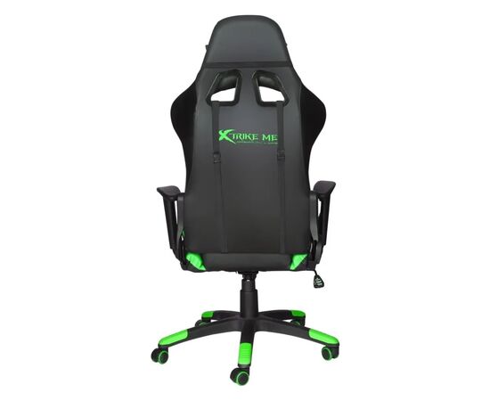 Кресло игровое Xtrike ME Advanced Gaming Chair GC-905 Black/Green (GC-905GN), изображение 2 Кресло игровое Xtrike ME Advanced Gaming Chair GC-905 Black/Green (GC-905GN), изображение 2