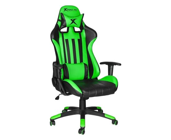 Крісло ігрове Xtrike ME Advanced Gaming Chair GC-905 Black/Green (GC-905GN)