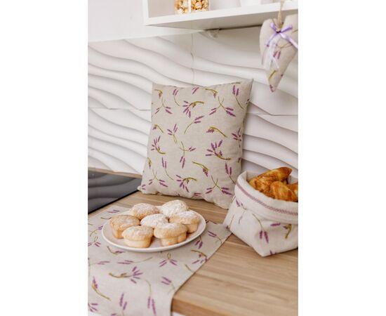 Подушка Прованс декоративная Лаванда 40х40 см (036230), изображение 5 Подушка Прованс декоративная Лаванда 40х40 см (036230), изображение 5