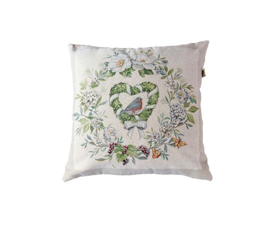 Подушка Прованс гобеленовая декоративная GARDEN 45х45 см (035514)
