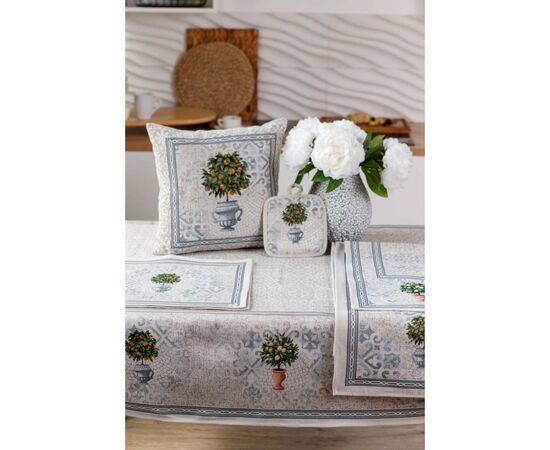 Подушка Прованс гобеленовая декоративная Афины 45х45 см (035516), изображение 3 Подушка Прованс гобеленовая декоративная Афины 45х45 см (035516), изображение 3