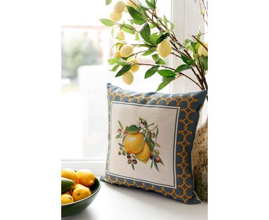 Подушка Прованс гобеленовая декоративная Наполи 45х45 см (035520), изображение 2 Подушка Прованс гобеленовая декоративная Наполи 45х45 см (035520), изображение 2