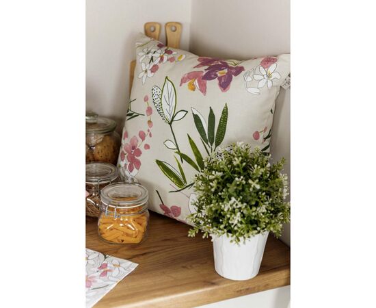 Подушка Прованс декоративная Орхидея 45х45 см (030930), изображение 2 Подушка Прованс декоративная Орхидея 45х45 см (030930), изображение 2