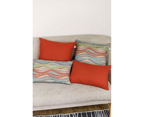 Подушка Прованс декоративная MixPrint 501 волна 45х45 см (029874), изображение 4 Подушка Прованс декоративная MixPrint 501 волна 45х45 см (029874), изображение 4