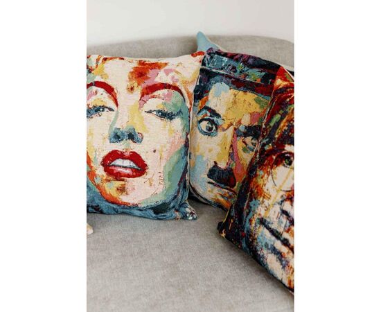 Подушка Прованс гобеленовая декоративная CHAPLIN 45х45 см (029990), изображение 2 Подушка Прованс гобеленовая декоративная CHAPLIN 45х45 см (029990), изображение 2