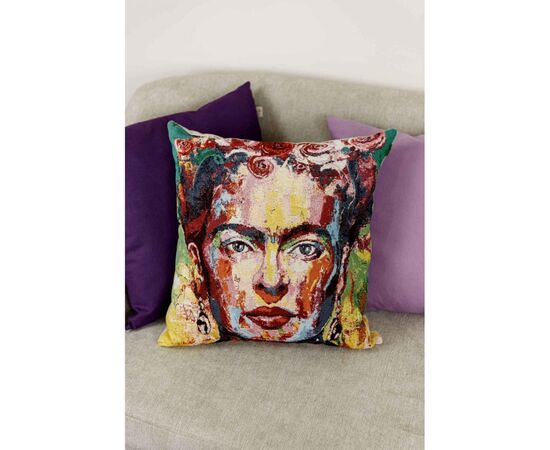 Подушка Прованс гобеленовая декоративная FRIDA 45х45 см (029984), изображение 3 Подушка Прованс гобеленовая декоративная FRIDA 45х45 см (029984), изображение 3