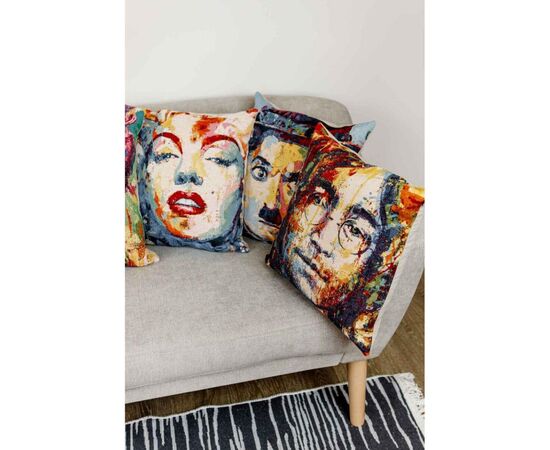 Подушка Прованс гобеленовая декоративная LENON 45х45 см (029986), изображение 2 Подушка Прованс гобеленовая декоративная LENON 45х45 см (029986), изображение 2