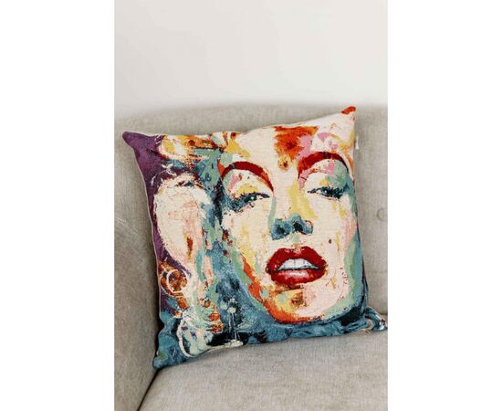 Подушка Прованс гобеленовая декоративная MARILYN 45х45 см (029980), изображение 2 Подушка Прованс гобеленовая декоративная MARILYN 45х45 см (029980), изображение 2