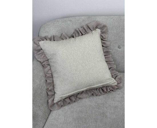 Подушка Прованс декоративна з оборкою Серце 45х45 см (033317), зображення 2