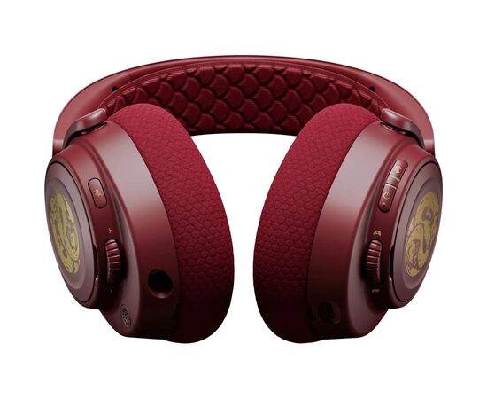 Наушники SteelSeries Arctis Nova 7 Wireless Dragon Edition Red (61557), изображение 4 Наушники SteelSeries Arctis Nova 7 Wireless Dragon Edition Red (61557), изображение 4