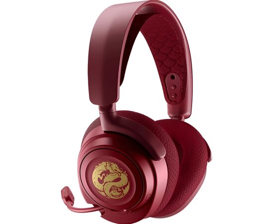 Наушники SteelSeries Arctis Nova 7 Wireless Dragon Edition Red (61557), изображение 5 Наушники SteelSeries Arctis Nova 7 Wireless Dragon Edition Red (61557), изображение 5
