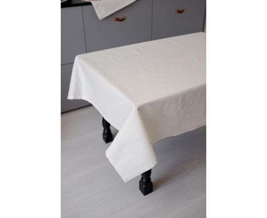 Скатертина Прованс святкова Перлина White 132х220 см (037599), зображення 4