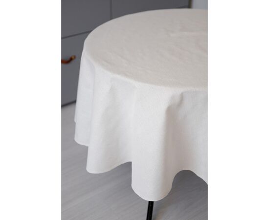 Скатерть Прованс праздничная круглая Жемчужина White Dх136 (037604), изображение 3 Скатерть Прованс праздничная круглая Жемчужина White Dх136 (037604), изображение 3