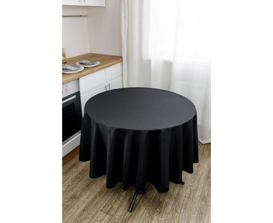 Скатерть Прованс Kelly черная D-180 (033163), изображение 2 Скатерть Прованс Kelly черная D-180 (033163), изображение 2