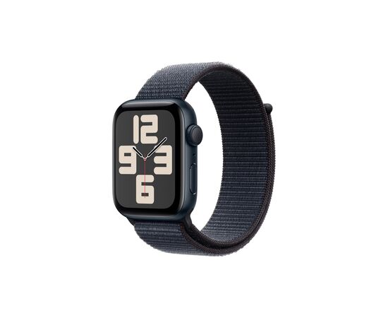 Смарт-годинник Apple Watch SE 2024 GPS 44mm Midnight Aluminium Case with Ink Sport Loop (MXEP3QH/A)