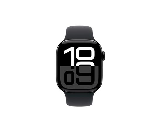 Смарт-часы Apple Watch Series 10 GPS 42mm Jet Black Aluminium Case with Black Sport Band - S/M (MWWE3QH/A), изображение 2 Смарт-часы Apple Watch Series 10 GPS 42mm Jet Black Aluminium Case with Black Sport Band - S/M (MWWE3QH/A), изображение 2