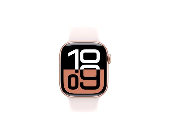 Смарт-годинник Apple Watch Series 10 GPS 42mm Rose Gold Aluminium Case with Light Blush Sport Band - S/M (MWWH3QH/A), зображення 2