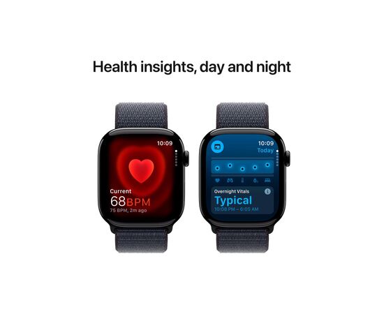 Смарт-часы Apple Watch Series 10 GPS 46mm Jet Black Aluminium Case with Ink Sport Loop (MWWR3QH/A), изображение 5